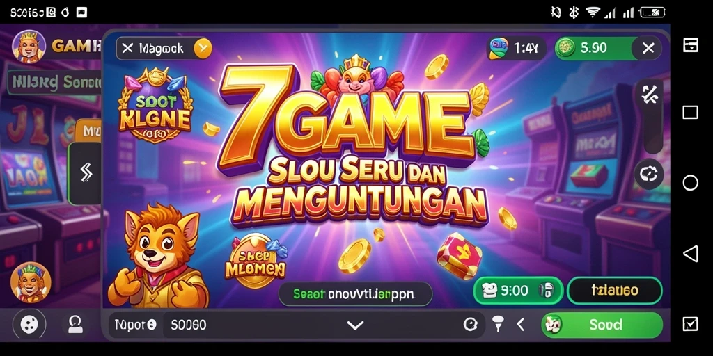 Tampilan gameplay Slot yang menegangkan dan menarik di 7GAME.