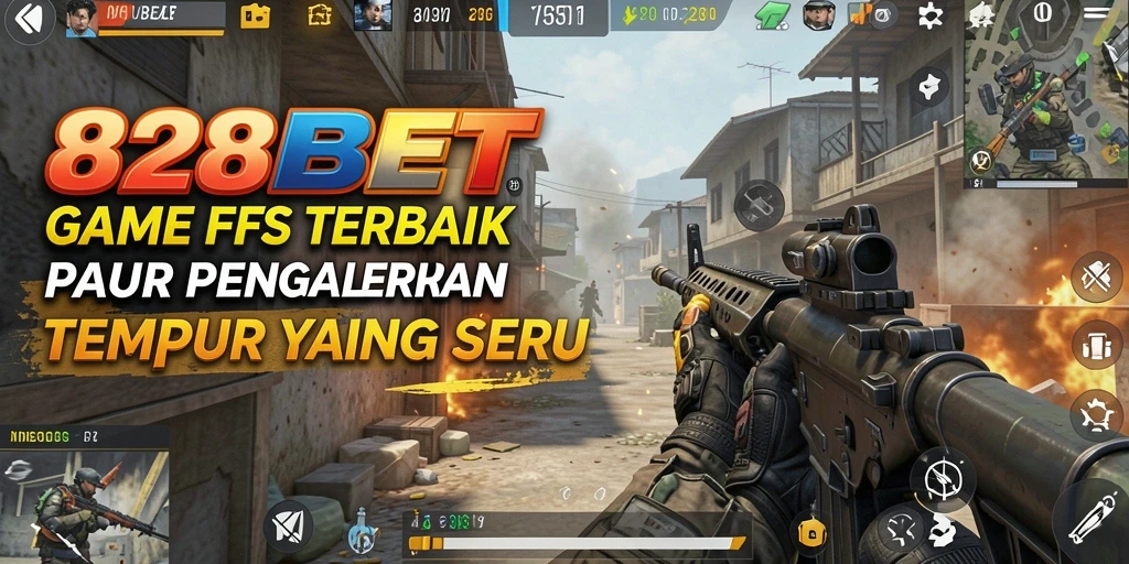 Tampilan gameplay seru dan nyata di 828BET.