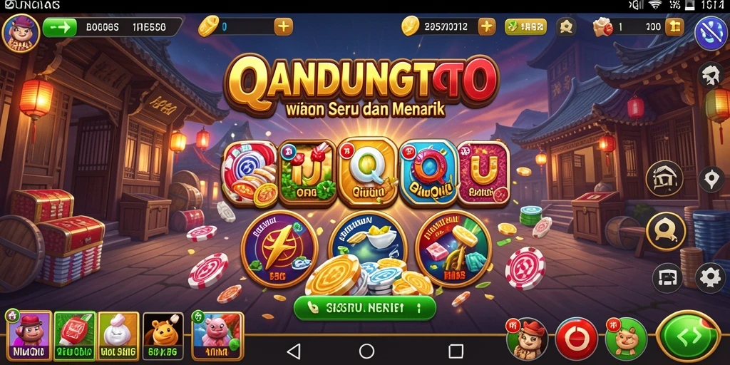 Gameplay QiuQiu yang seru dan menarik di BANDUNGTOTO.
