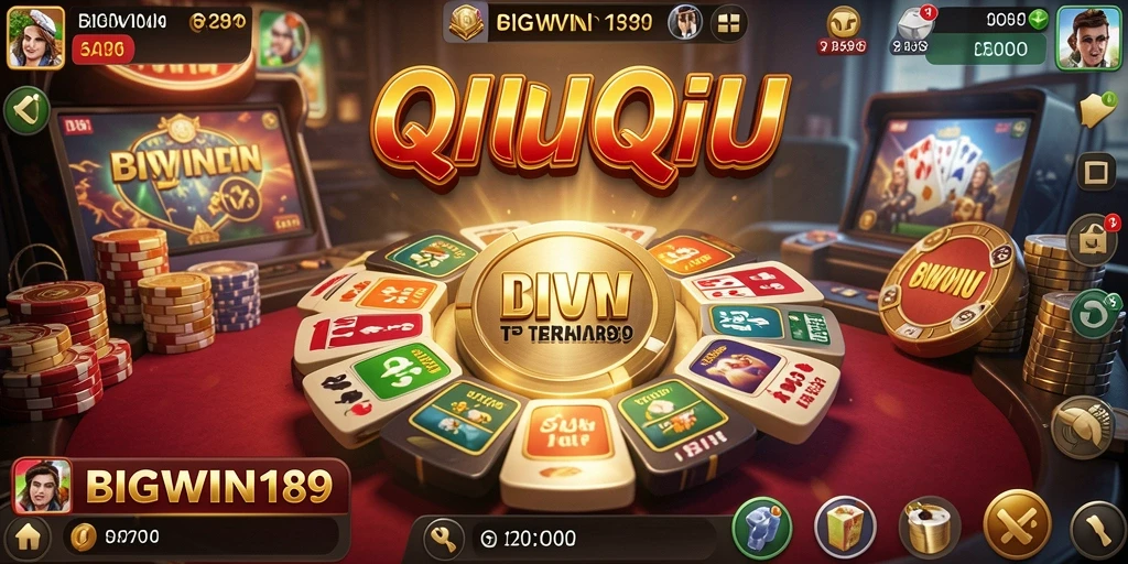 Screenshot gameplay QiuQiu yang menarik dan mendebarkan.