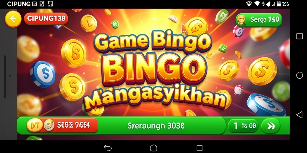 Tampilan gameplay Bingo yang seru dan interaktif di CIPUNG138.