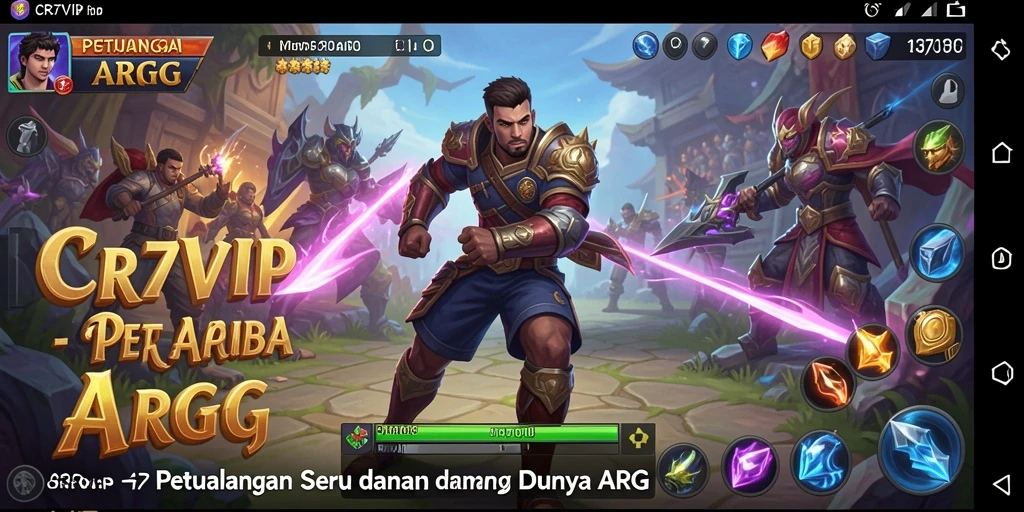 Screenshot menarik dari gameplay seru CR7VIP yang menunjukkan aksi dan petualangan.