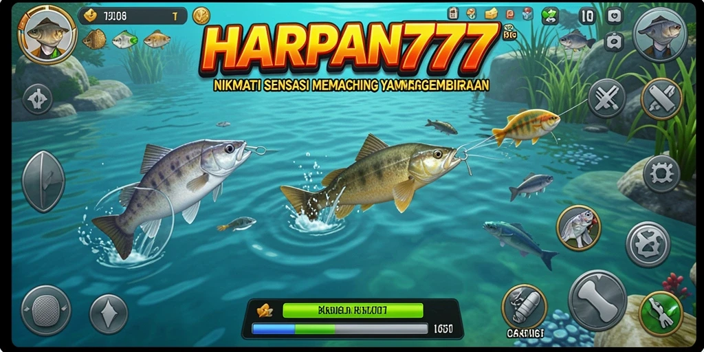 Tangkapan ikan yang agresif dalam gameplay HARAPAN777.