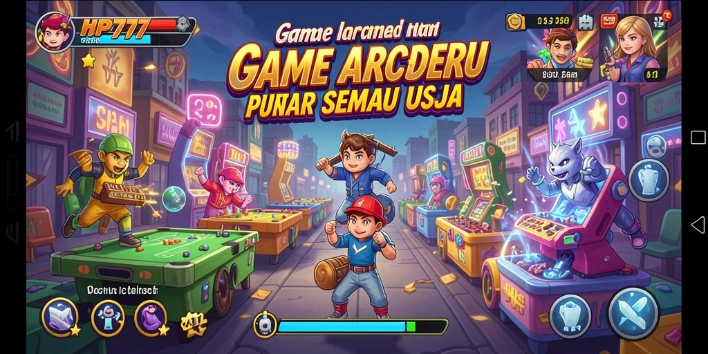 Tampilan gameplay HP777 yang seru dan penuh tantangan.
