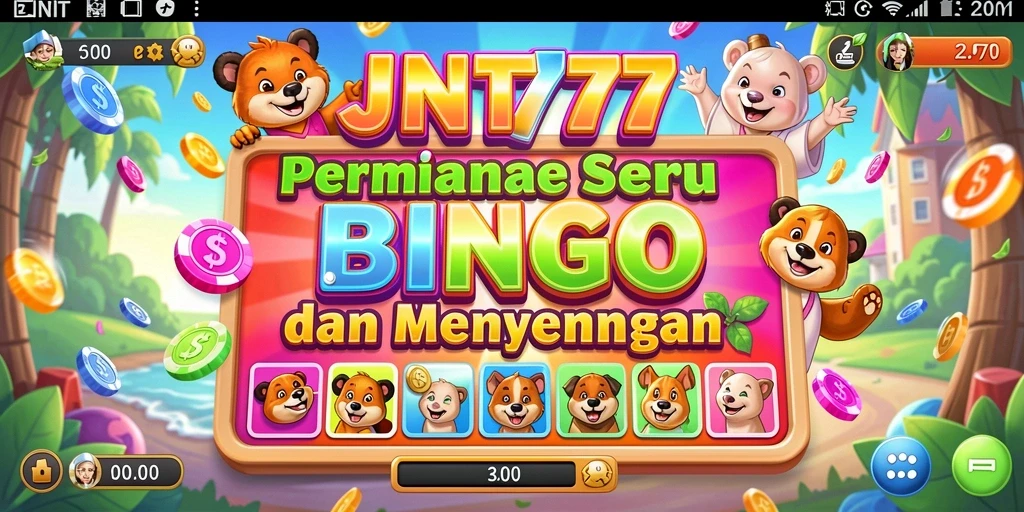 Screenshot gameplay <strong>JNT777</strong> yang menampilkan pengalaman bermain Bingo yang seru.