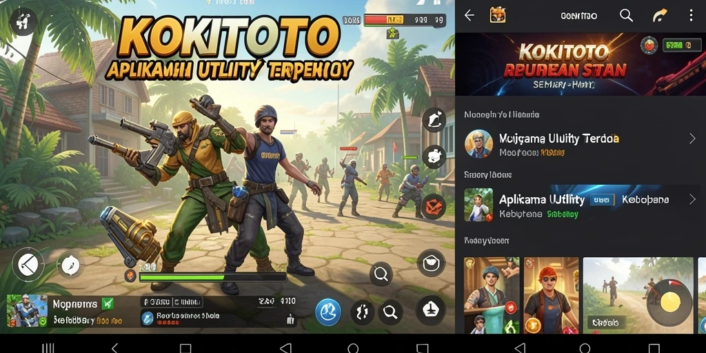 Antarmuka KOKITOTO yang user-friendly dan fitur memudahkan pengguna.