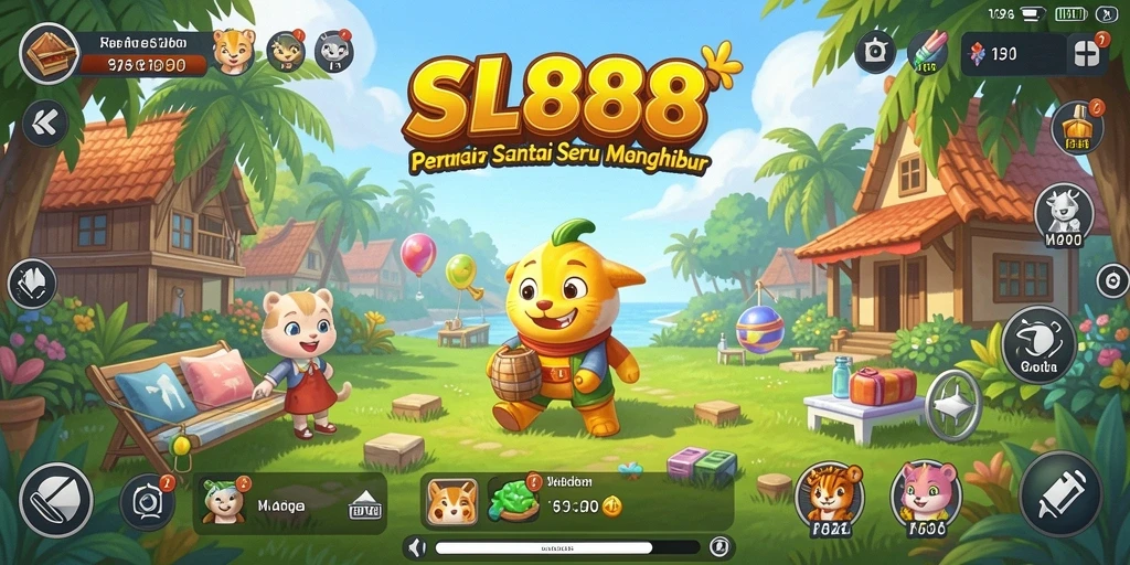 Screenshot menampilkan gameplay seru SL888 yang mengasyikkan.