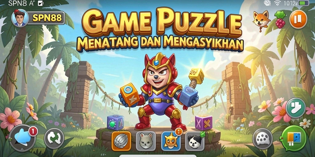 Tampilan gameplay seru dan menantang dari SPN88.